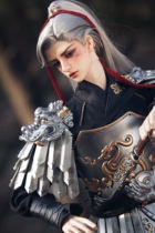 Time Home (Frost Sword) Armour BJD Armor Uncles Size Ancient Wind Tail