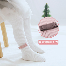 Babys pantyhose pure cotton spring autumn and winter in thick and thin baby princess baby with underpants to wear girl conjoined socks