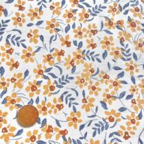 Pure cotton twill cloth material small crushed flower field Garden Wind Diy Home Textile Fabric 40 Half Mi