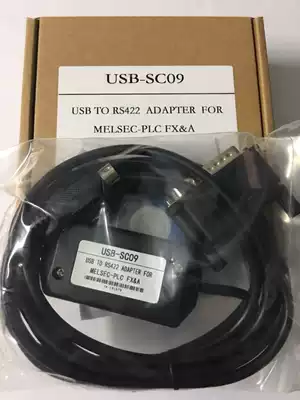 Mitsubishi programming cable USB-SC09 with big head FX and A series PLC programming cable Data cable Download cable