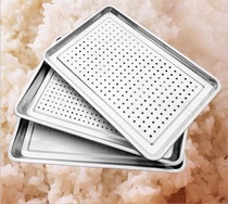 304 stainless steel square plate dense hole steaming plate perforated steaming plate steaming box plate thickened rectangular square plate perforated steaming plate