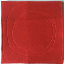 Red non-porous steam oven mat Carpet material Steam oven mat gasket Steamer corner energy-saving king gasket leak-proof