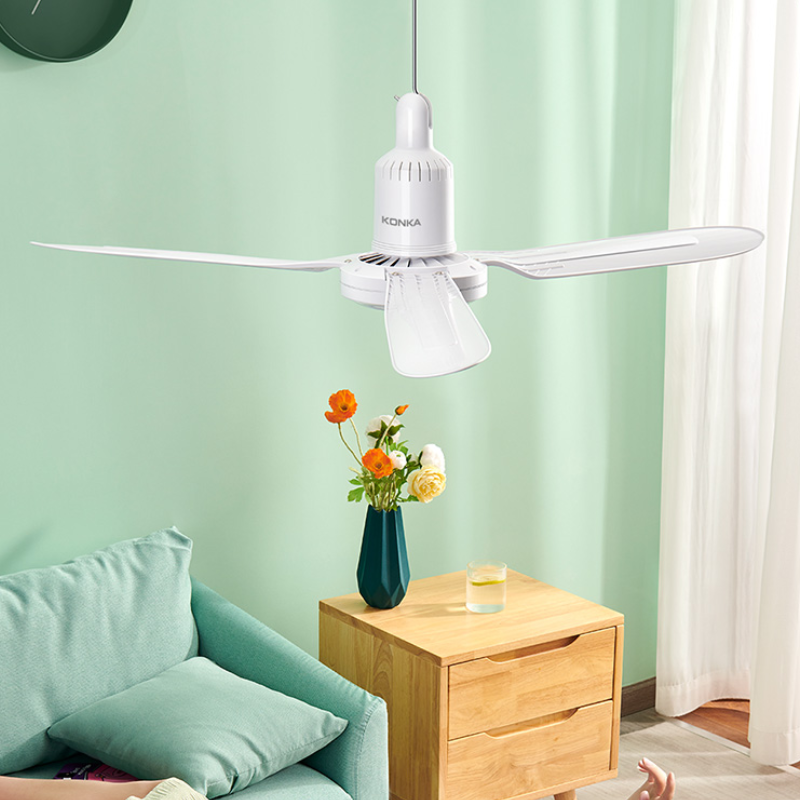 康佳吊扇大风力家用客厅餐厅吊顶风扇宿舍卧室工业塑料吊式电风扇