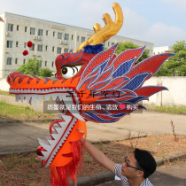 Increase the number of Dragon folk craft Dragon Dance props dragon lantern props dragon dance lion dance Golden Dragon five thousand year dragon lantern