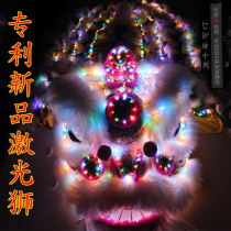 Light lion wool South lion lion lion dance props South lion lion dance Dragon Dance props five thousand year dragon lamp Foshan Lion