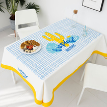 Table Cloth Art Cotton Linen Small Fresh Table Cloth Waterproof Tablecs table cloth Rectangular Tea Table Cloth Table Cloth Table Cloths