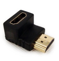 hdmi adapter elbow male to female 90 degree right angle laptop connection monitor TV projector