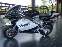 49CC mini sports car motorcycle road racing small mini squatting race two rushing 22