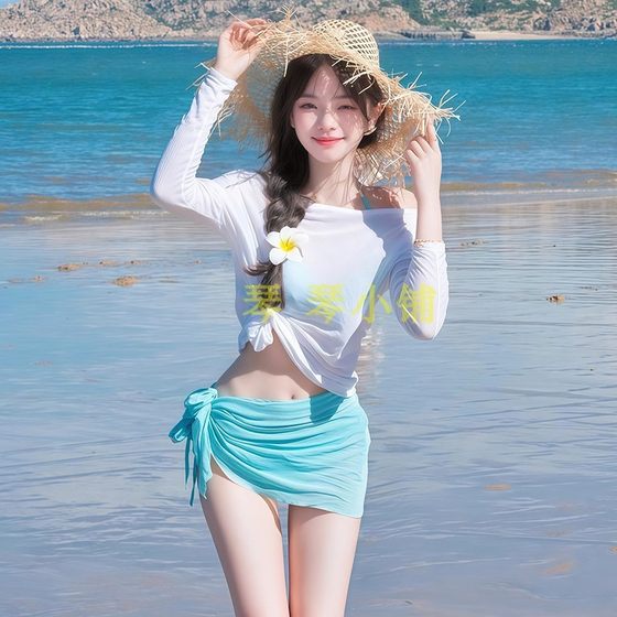 Treasure Bikini Collection Summer Bikini Four-Piece Set of Sunscreen Gauze Swimsuit Internet Celebrity Pure Vacation Hot Spring
Treasure Bikini Collection Summer Bikini Four-Piece Set of Sunscreen Gauze Swimsuit Internet Celebrity Pure Vacation Hot Spring