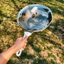 European and American single taste life integrated Mica stone high-tech fast heat non-stick wok wok gas induction cooker