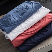 Rhinoceros 3D three-dimensional printing washed cotton breathable Men Summer couple short sleeve t-shirt high weight 200g