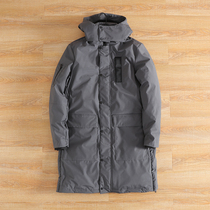Joint function series ~ 2k quality men winter thick light business leisure hooded medium long down jacket tide