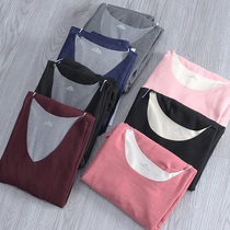 ten Stars Recommended Bifacial Suede Traceless Cut Autumn Winter Couples Warm And Antistatic Underwear Hit Bottom Suit