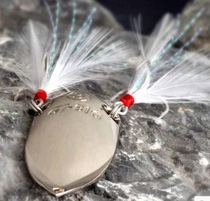 Juyang Luya sequined holographic cicada 2nd generation Luya bait Freshwater alice mouth bait double hook fishing bait