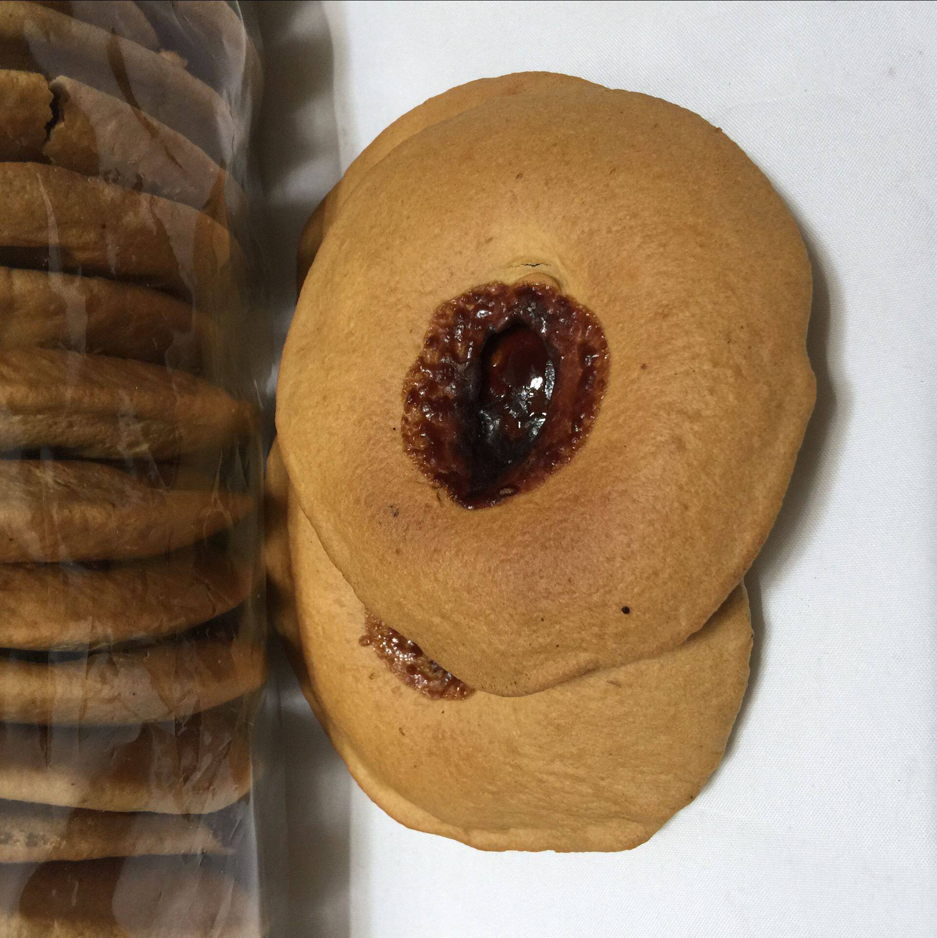 潮汕特产零食小吃点心惠来双炉饼肚脐饼20个500g红糖饼4包包邮
