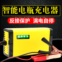 Intelligent 12V scooter battery charger 12V lead-acid battery automatic universal charger