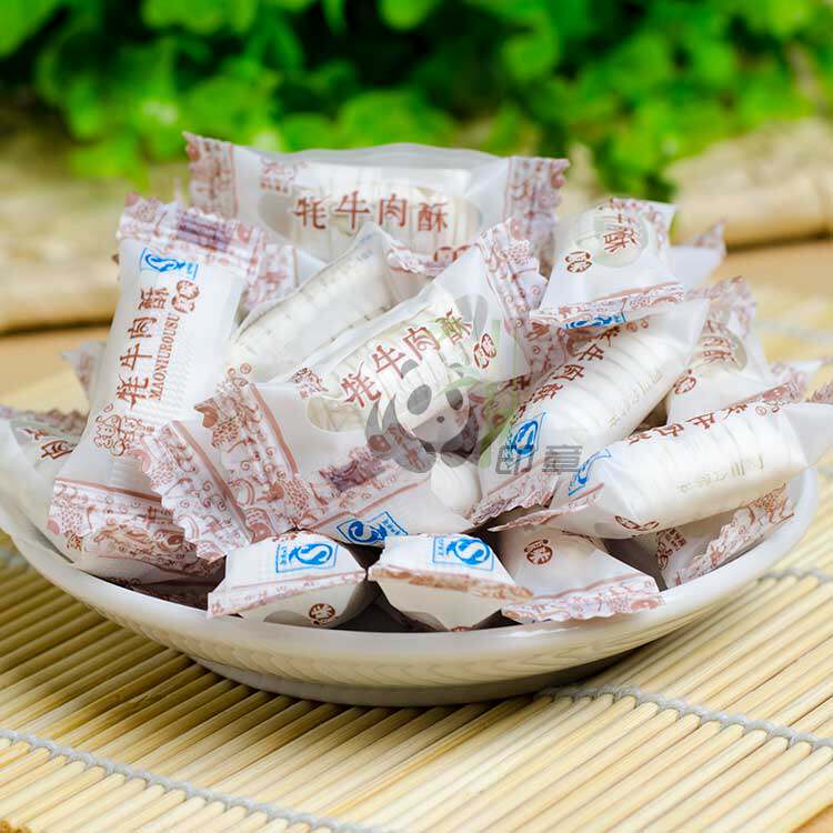 满3袋包邮甜头牌牦牛肉酥糖500克袋原味/香辣酥脆香甜浓香