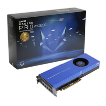 AMD Radeon Pro WX 8200 8G Modeling Film and TV Late rendering 5k Deep Learning Graphics Card Box