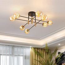 Gypsophila living room ceiling lamp Nordic simple light luxury creative bedroom lamp post modern restaurant personality creative lamps