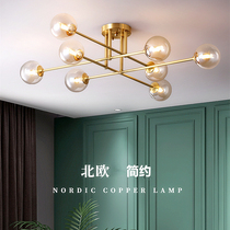 Net Red personality light luxury ceiling lights dining room lights living room lights magic beans Nordic ins master bedroom lights