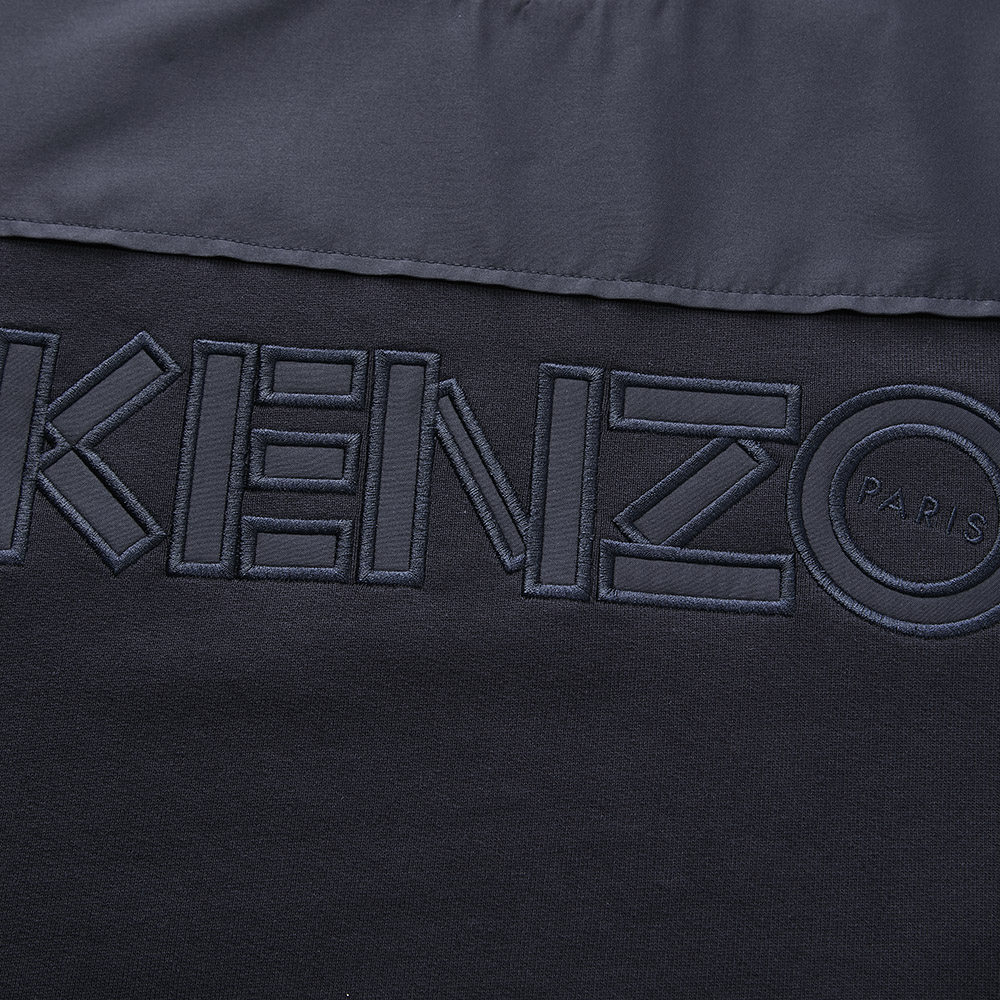 kenzo/高田贤三2018秋冬全棉多色品牌logo刺绣圆领长袖男士卫衣