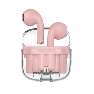 旗舰店正版真无线蓝牙耳机入耳式半透明运动耳麦适用安卓苹果通用