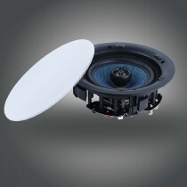Coaxial fixed resistance top speaker high quality woven basin silk film treble ceiling speaker conference broadcast