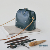 (KJ03-Plus big number) free of cut genuine leather DIY material bag handmade oral gold bag doctor bag camera bag