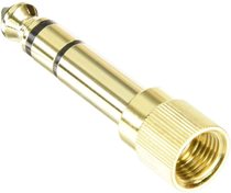 Panasonic pioneer djing machine mixing table Headphone adapter 3 5 to 6 5 threaded port audio-technica Sony Senhai etc