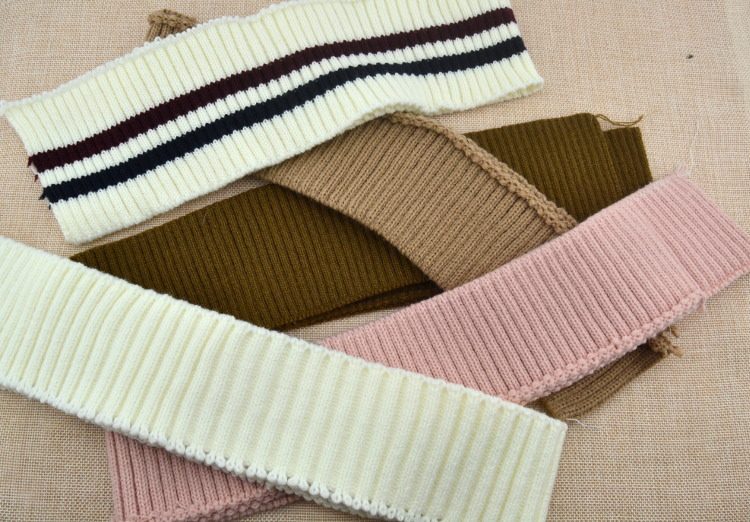 毛线针织罗纹领口袖口衣边下摆收口夹克毛衣针织衫服装辅料布艺