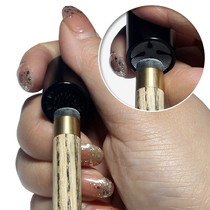 Two-in-one pool club leather head grinder Rod head needle metal frosted grinding gun head arc repair tool