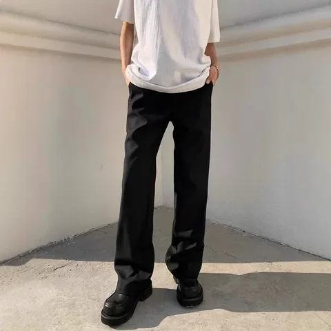 Spring and summer micro-flare pants men's thin casual pants cleanfit trousers American suit draped high-end slim fit
Spring and summer micro-flare pants men's thin casual pants cleanfit trousers American suit draped high-end slim fit