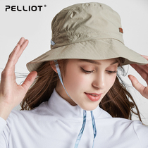 Burhi and outdoor sunscreen Summer sunscreen fishing fisherman hat breathable sun-shading tourism Leisure sun hat