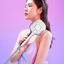 Whirlpool Booster Shower Nozzle ABS Purified Water Fresh Big Water Single Head Handheld Home Shower Lotus Shower Nozzle
