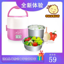Meiyun electric lunch box students office workers portable with cooking stainless steel inner can be inserted into electric heating insulation hot sale