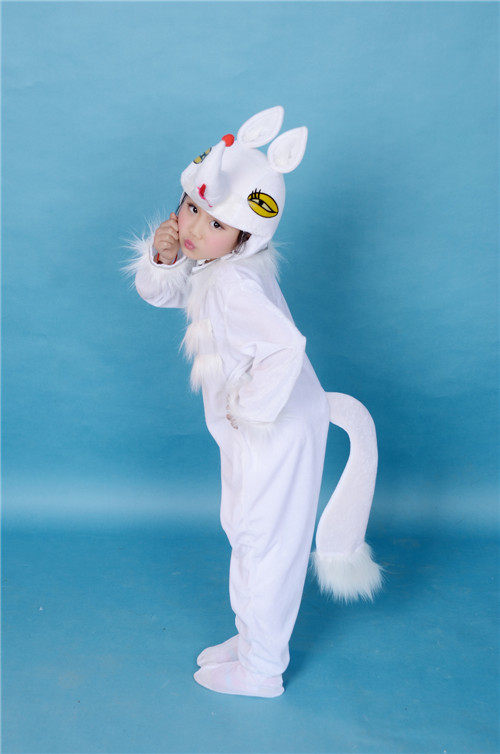 万圣节狐狸儿童动物演出服山羊表演服装大灰狼幼儿狐狸小狐狸