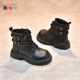 Boys Boots Martin Boots 2025 Spring and Autumn New Black Single Boots Boys Spring Children Medium-Grand Children Girls Leather Boots Boys Boots Martin Boots 2025 Spring and Autumn New Black Single Boots Boys Spring Children Medium-Grand Children Girls Leather Boots
