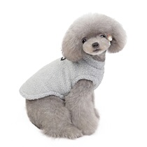 Little dog winter lamb wool cotton vest winter Teddy Bears Bo Mei small dog cotton padded vest pet clothes