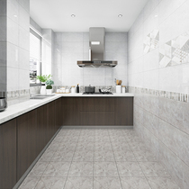 Toilet Tile Kitchen Wall Brick 300x600 Bathroom Minima Modern Grey Kitchen glazed surface anti-slip floor tiles