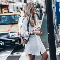 Sunscreen woman 2022 new human cotton medium length shirt swimsuit outsuit cardiovert beach jacket bikini hooded sweatshirt