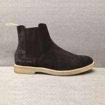 common5472 Chelsea Deep Brown Chelsea Boots Pure Hand Solid Specific Boots Anti-Suede Bull Leather Retro Boots