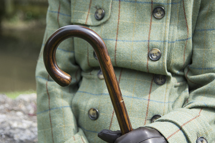 英国classic canes进口英伦绅士手杖男士红实木防滑老人拐杖拐棍