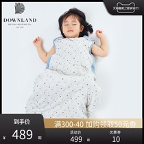 Downland temperature control growth sleeping bag Baby Baby Baby constant temperature autumn and winter cotton baby Tencel kicking can be washed