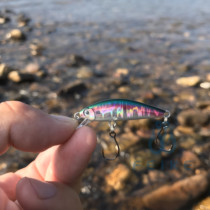 Luya Millet Nuo Stream Ma Kou Army fish Mandarin fish micro-matter Luya bait set sink 2 5 grams of bait swimming posture is good Tilapia