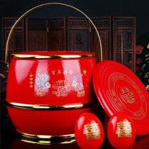 Wedding anniversary Wedding descendants treasure bucket Plastic descendants bucket Toilet child birth bucket Treasure bucket Bride dowry supplies