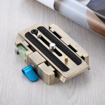 Tripod head fast mounting plate holder Manfuru 501AH 701HDV tripod stabilizer quick disassembly switching accessories