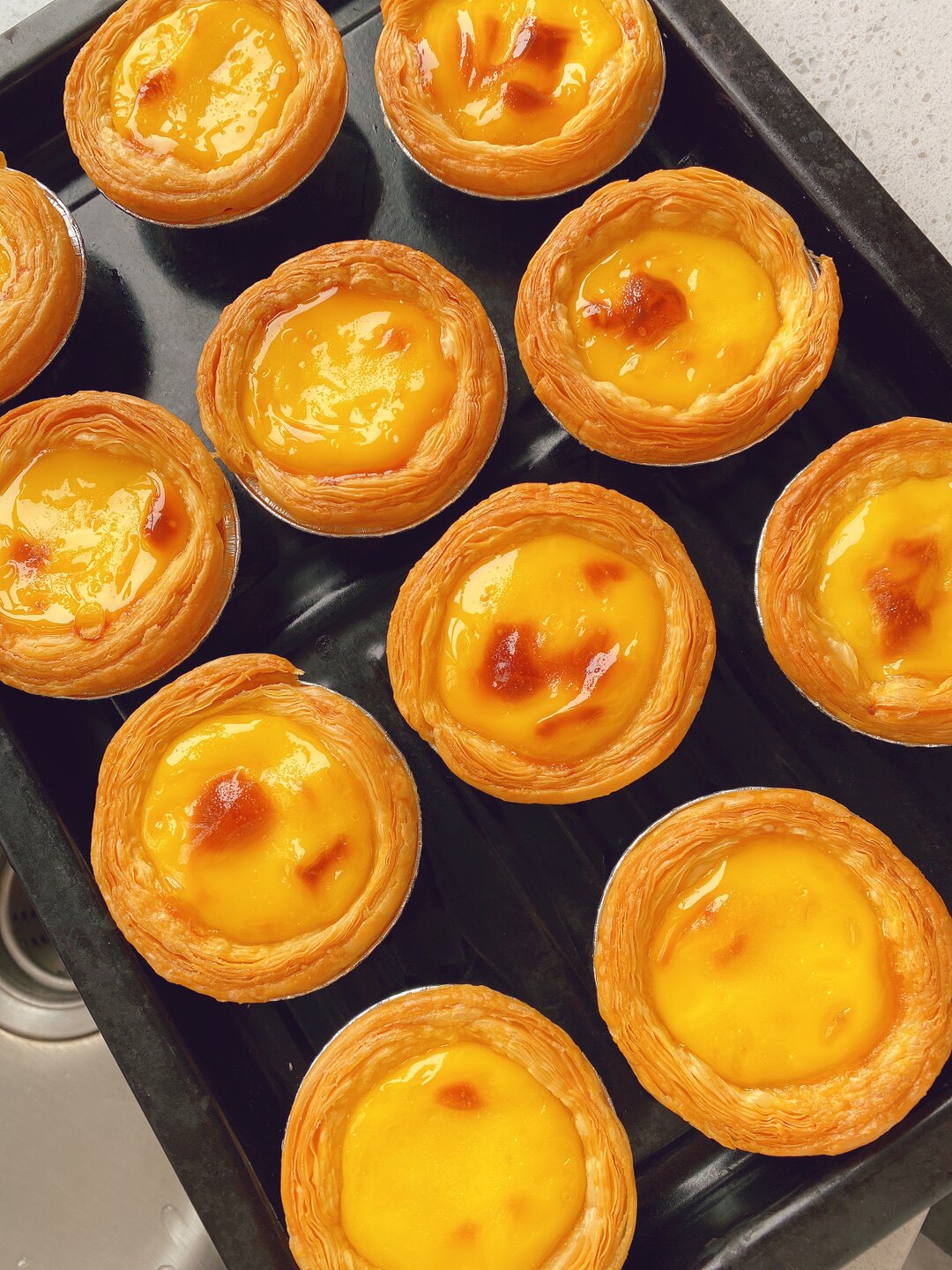 手工千层葡式蛋挞皮半成品