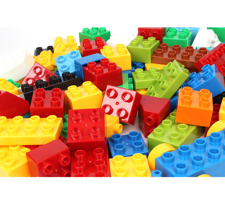 aosst兼容乐高积木儿童宝宝早教玩具大颗粒塑料拼插拼装1-3-6周岁