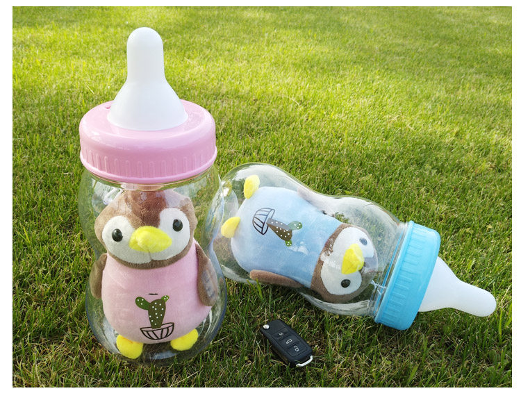 大奶瓶道具超大存玩具存钱罐透明塑料创意大号奶瓶超大号特大创意