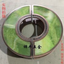 Chinese antique semi-circular door handle red bronze carved handle with frameless glass door handle Jasper semicircle